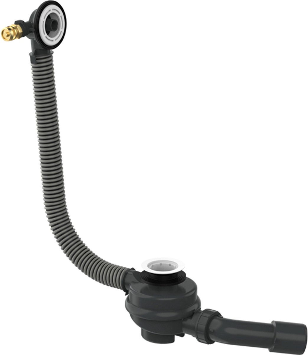 Hansgrohe Tubset universal Universeel - inbouwdeel bad afvoer en overloop - zwart