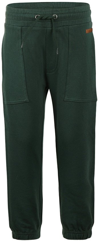 Donkergroene joggingbroek van Koko Noko met zakken en trekkoord.