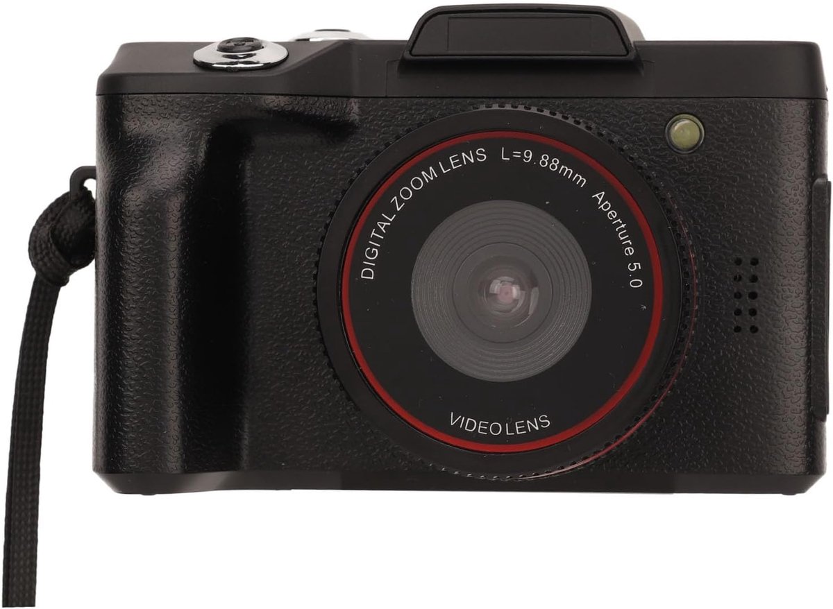 SnelShoppen - Ultra HD 16MP Digitale Camera met 1080P Video Opname, 16x Digitale Zoom, Multi-Axis Anti-shake voor Fotografie en Video's, Perfect voor
