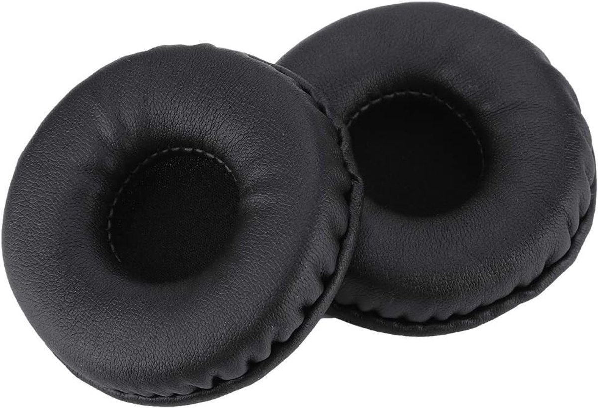 Universele Vervangende Oorkussens van 70MM van PU Leer en Schuim voor Hoofdtelefoons en Headsets, Ideaal voor Reparatie en Comfort