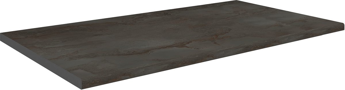 SnelShoppen - Keukenwerkblad Antraciet 120 cm - Onderhoudsvriendelijk Keukenmeubel Werkblad 28 mm - Duurzaam Keukenplaat voor Keuken en Huishouden