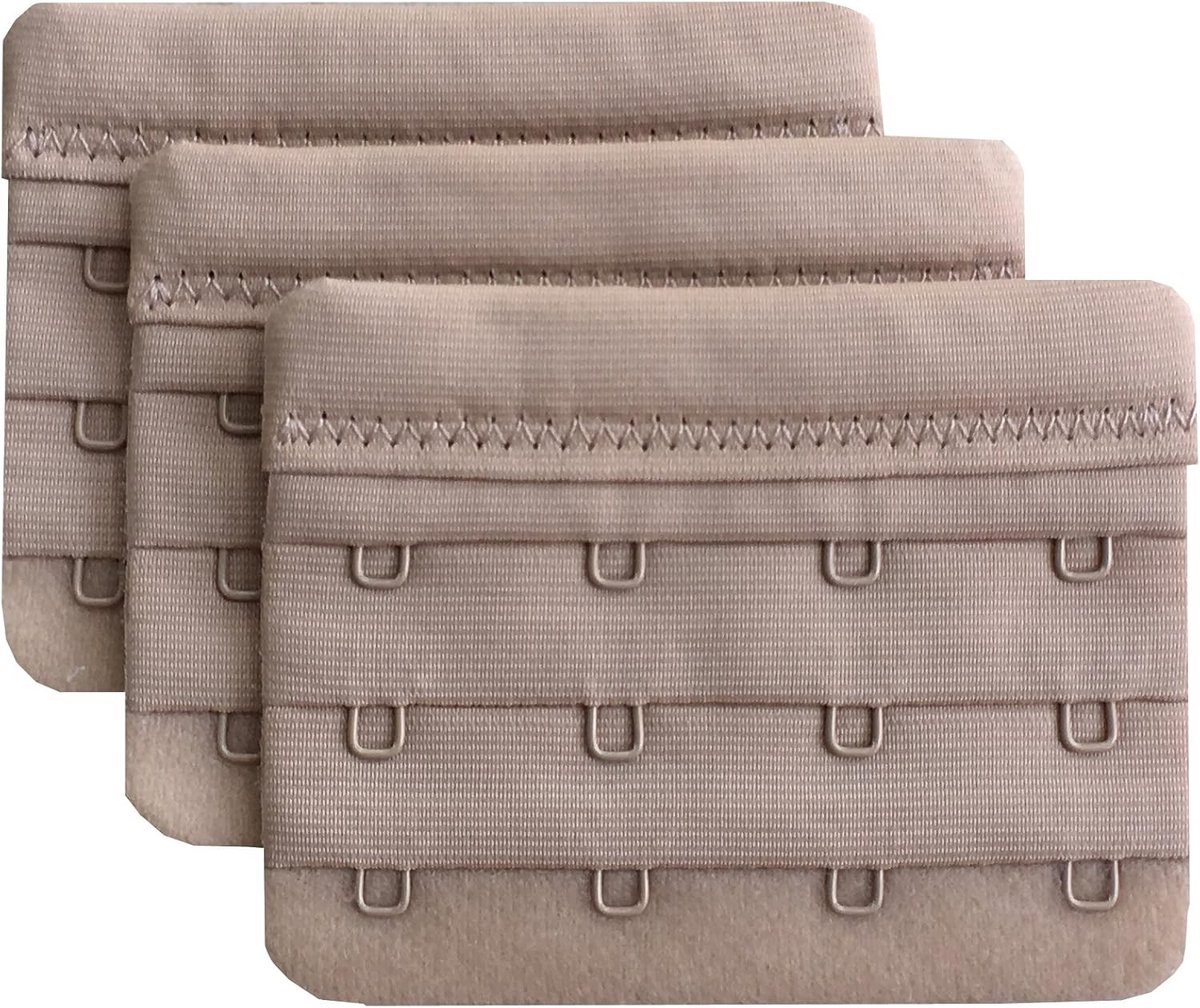 Driedelige BH-extensies voor dames met 4 haken, perfect voor extra comfort en pasvorm