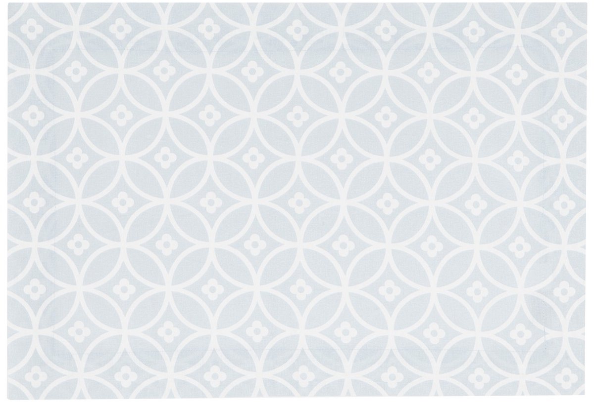 Crossed Circles Placemat lichtest grijs 35x50cm