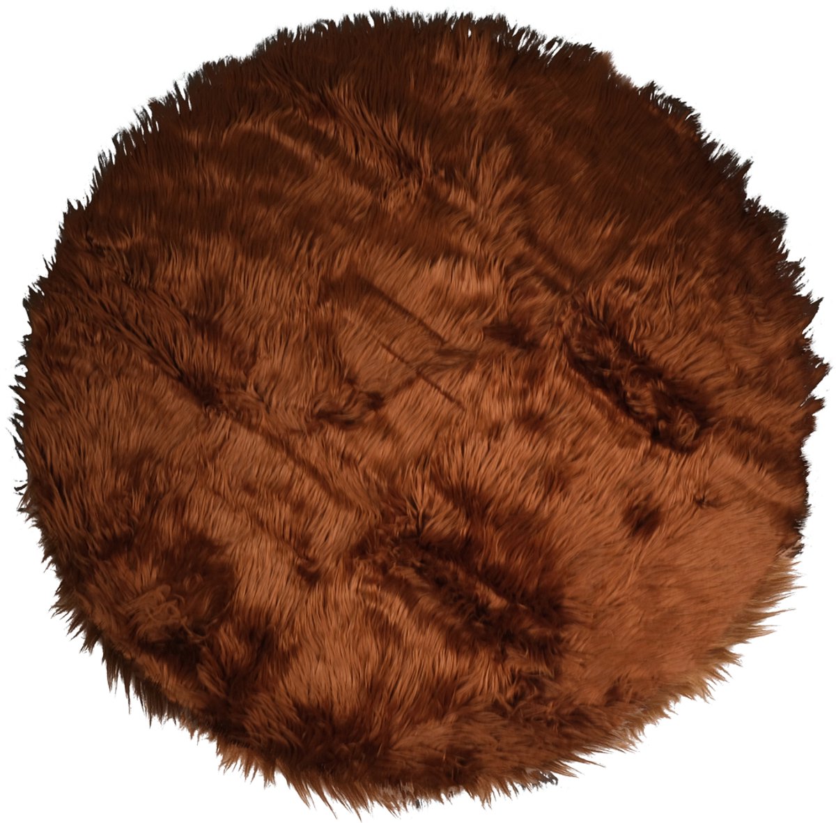 Vancouver vloerkleed bruin dia 120cm