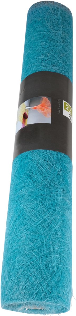 Decoweb Tafelband blauw 60cmx25mtr