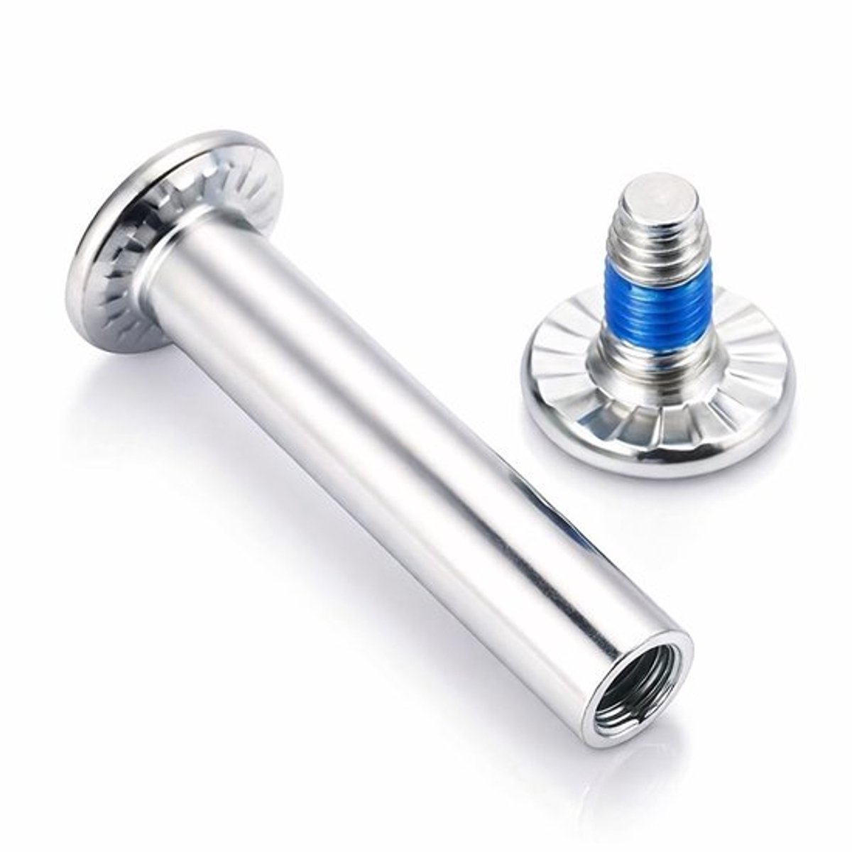 Wielschroef 10 Stuks Inline Skate Vervanging Slijtvast Duurzaam Eenvoudige Installatie 4 mm Inbuss Skateschroeven
