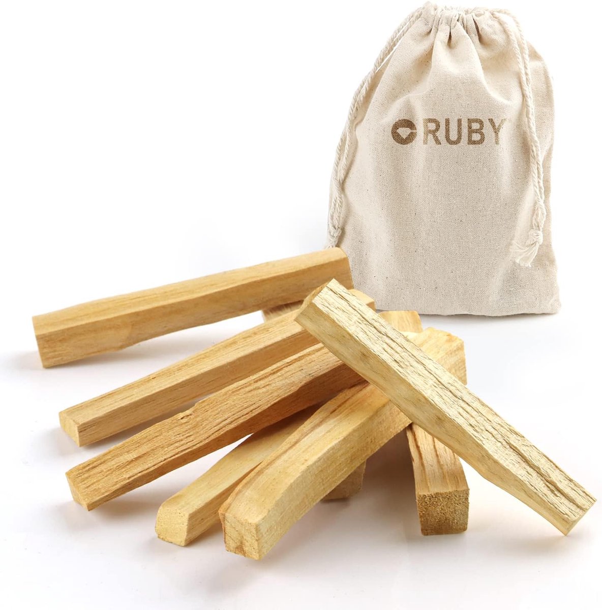 SnelShoppen - Palo Santo Houten Wierook 100% Natuurlijk 60g - Heilige Hout uit Peru voor Positieve Energie en Bescherming tegen Negativiteit