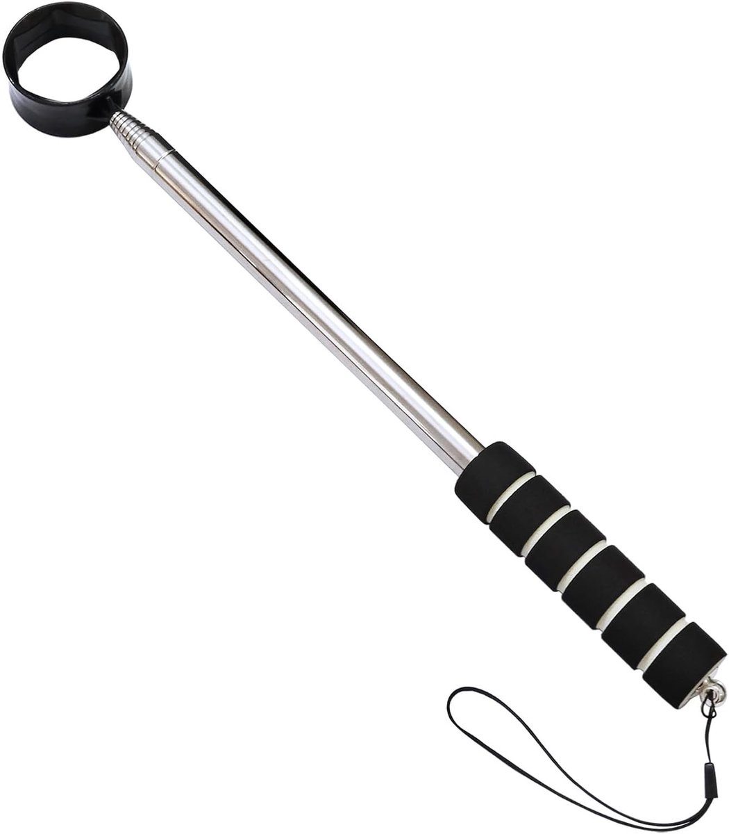 Telescoop Golfbal Retriever van Aluminium 280 cm - Ideaal voor Water en Golfaccessoires, Efficiënt en Lichtgewicht