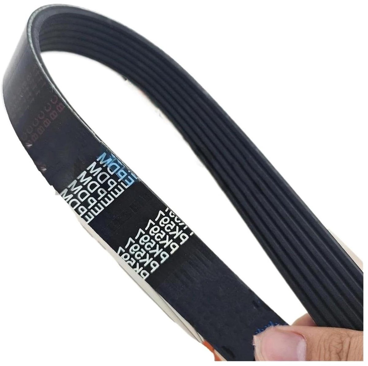 Aandrijfriemen - V-riemen - Mini-frees Onderhoud - Schokabsorberend - 2 stuks 7PK597 & 5PK730 - Zwart