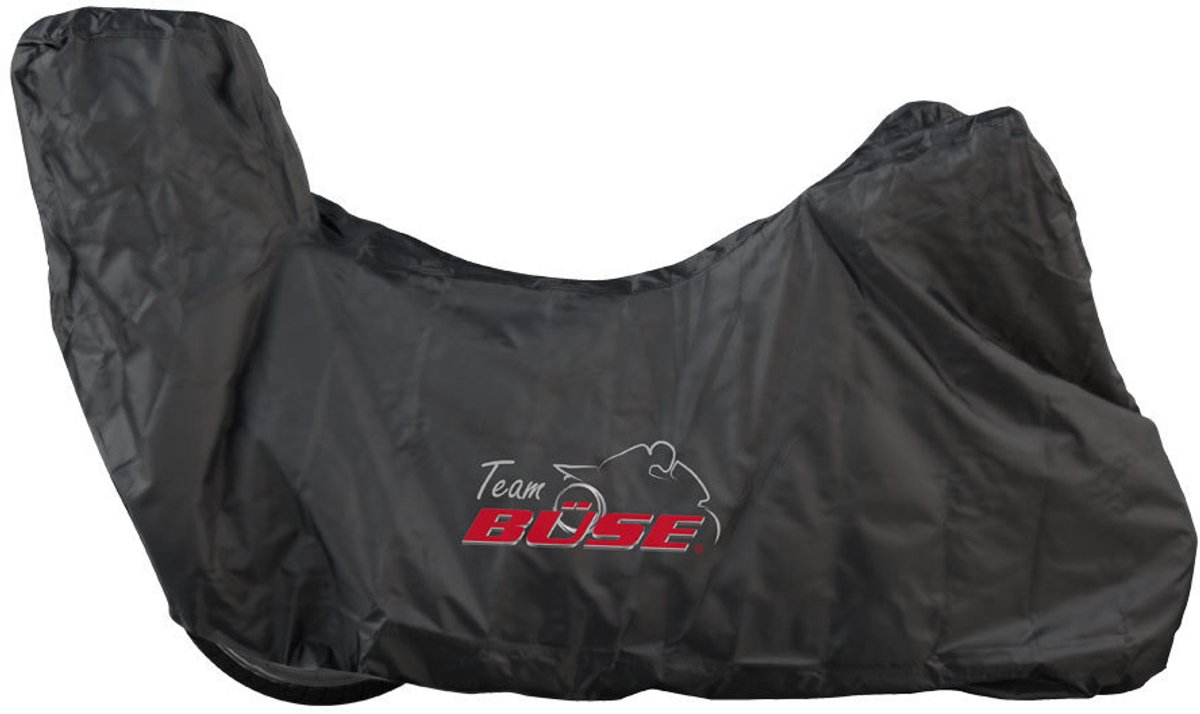 Büse Motorhoes met Topkoffer Zwart - Maat XL -