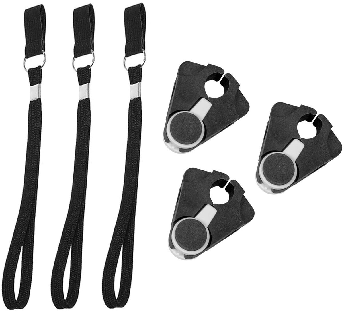 Omgoods - Set van 3 Multifunctionele Stoelhouders voor Loopstokken