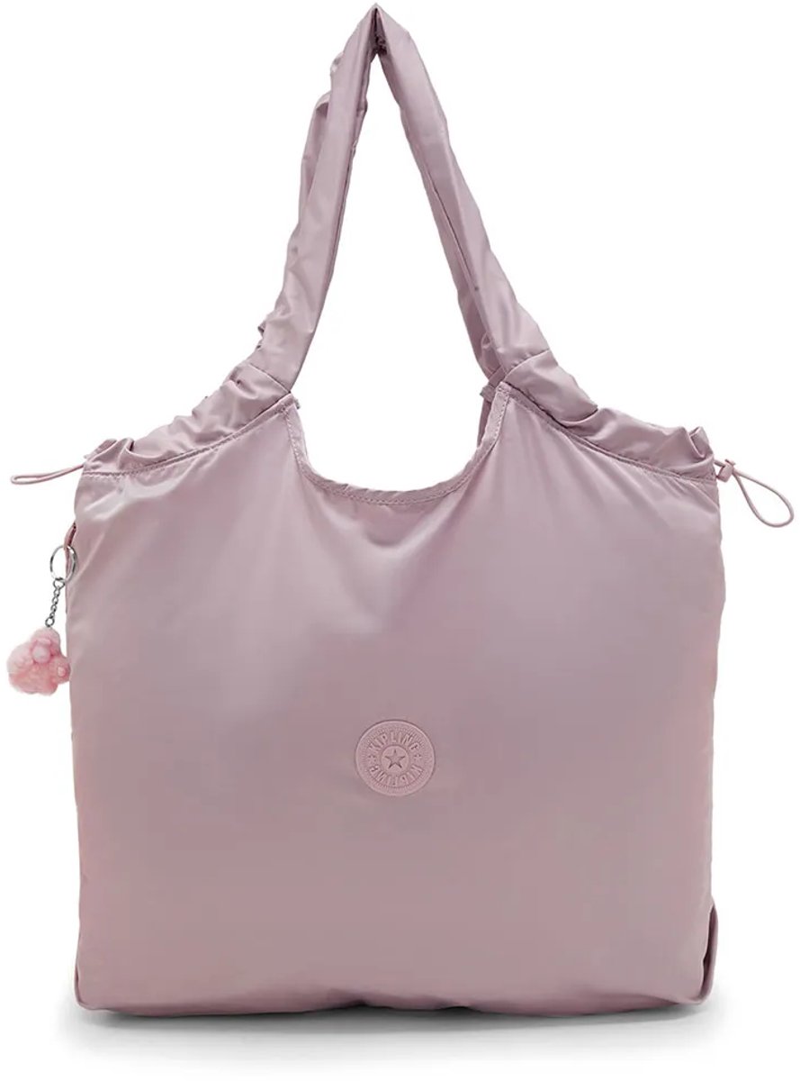 Kipling Assie L 25l Stoffentas Roze