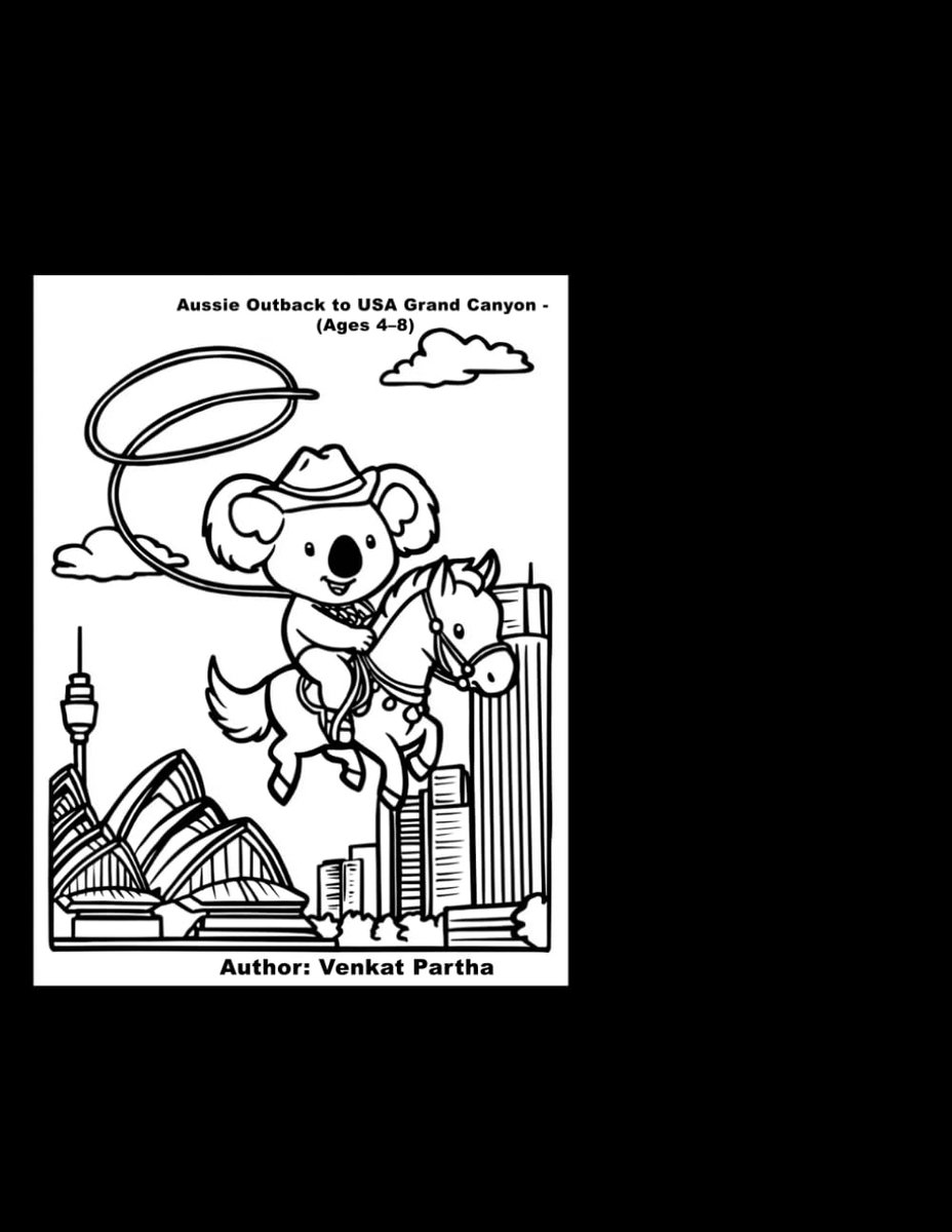 to Grand Canyon: Aussie–USA Landmark Mashups (Ages 4–8)