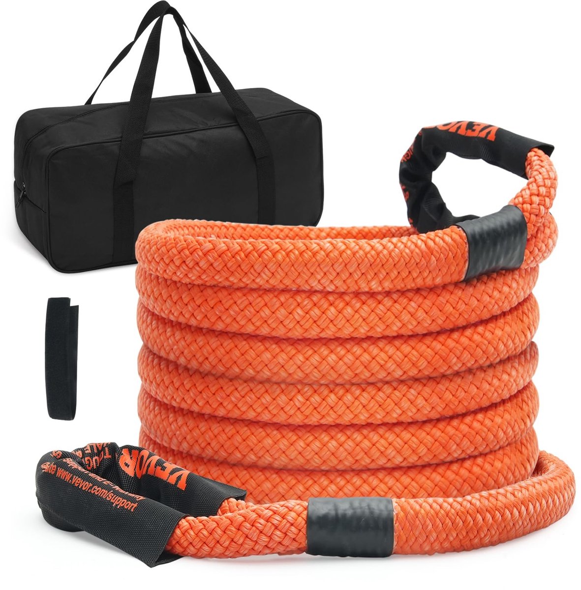 Omgoods - Kinetisch Herstel Sleeptouw, 20' Lange Riem met 30% Elasticiteit