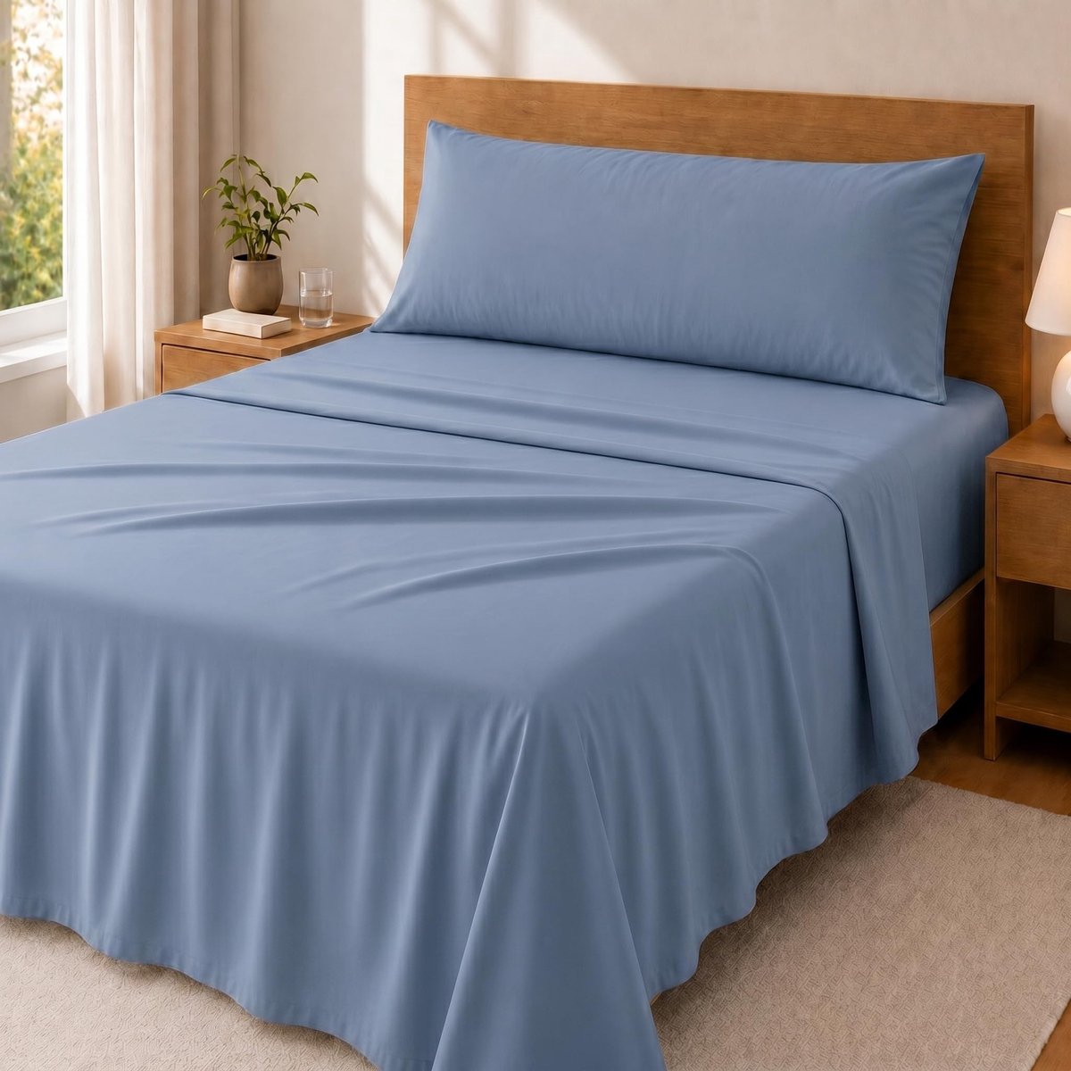 Omgoods - Premium 3-delig Beddengoed Set voor 90 cm Bedden - Microvezel Polyester