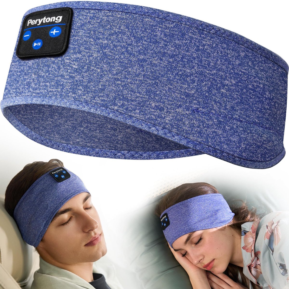 Omgoods - Bluetooth Slaap Hoofdtelefoon Hoofdband - Ultra Zacht Ontwerp