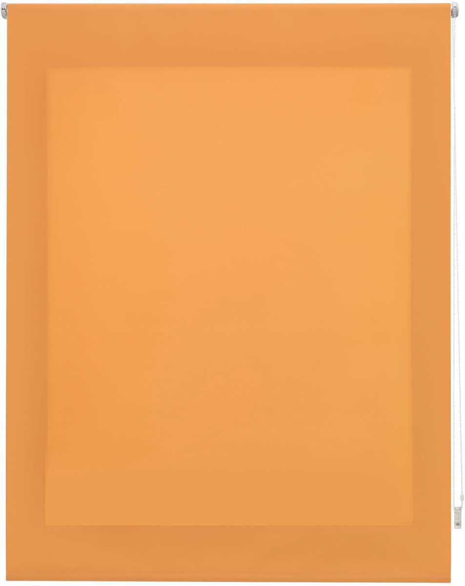 Omgoods - Premium Rolgordijn Translucent - Smooth, Oranje, 80 x 175 cm