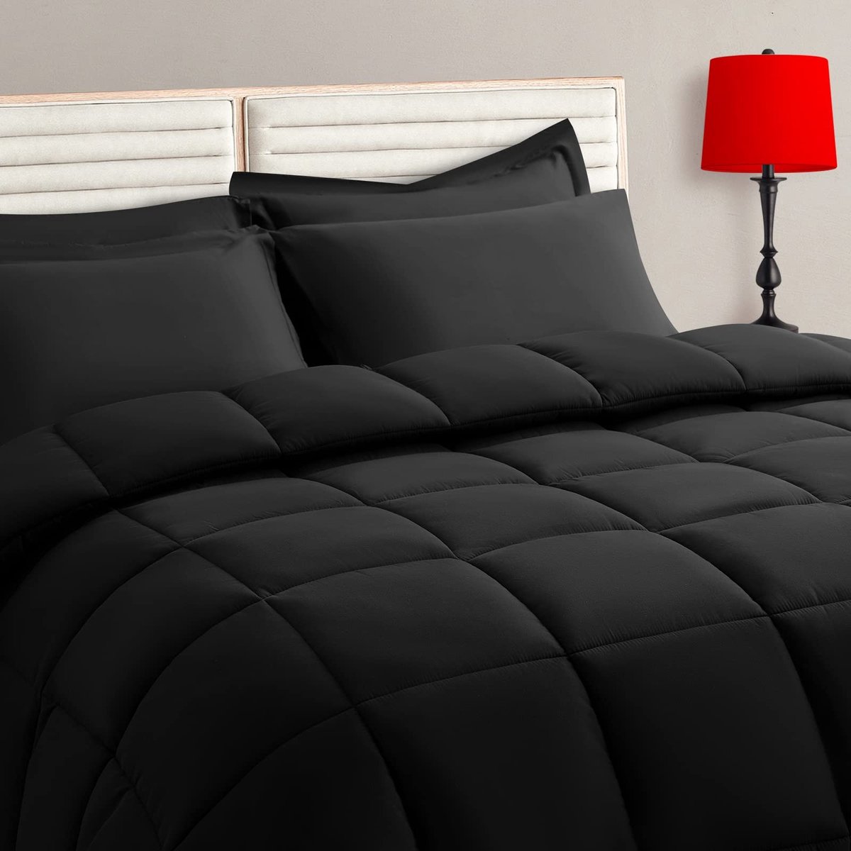 Omgoods - 7-delige Bedset met Zacht en Warm Dekbed