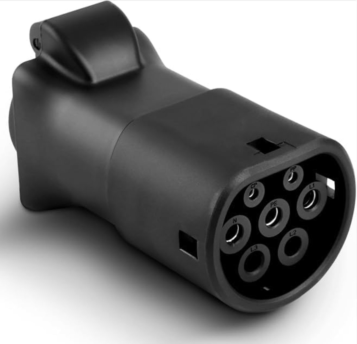 V2L-adapter voor GAC Aion, Leapmotor, Lynk Co, type 2 naar Schuko stopcontact, 3,5 kW / 16 A ontladingsadapter voor camping, noodstroom en outdoor (EU-stekker)