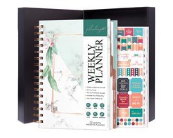 Omgoods - PLANBERRY Weekly Planner - Elegant Living & Budget Planner voor doelen en productiviteit