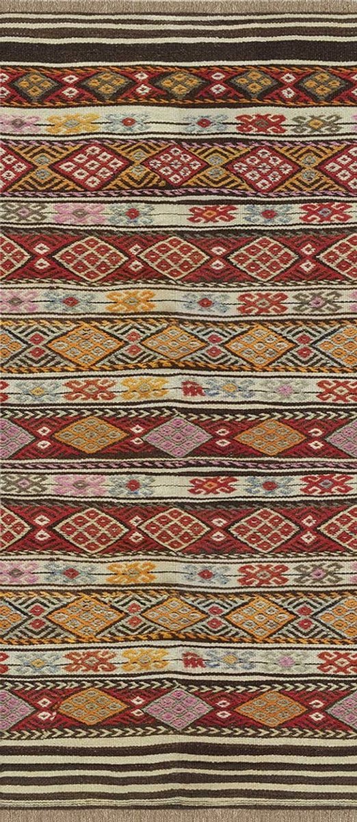 Omgoods - Vinyl Carpet KILIM.3001 DU 01 - 52x120 cm
