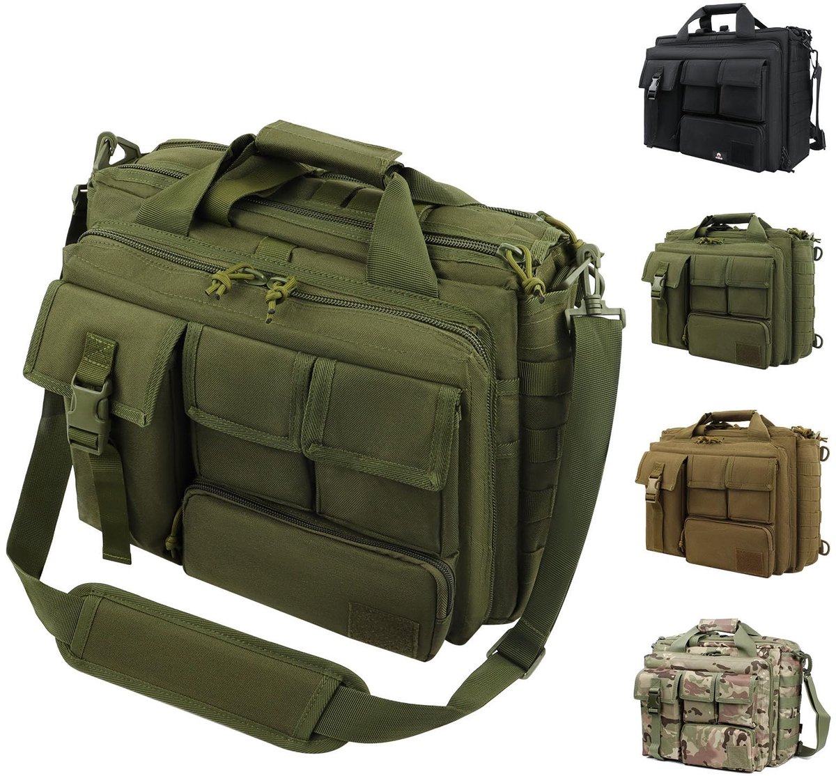 Omgoods - Laptop Bag 39cm - Multifunctionele Schoudertas voor Laptop en Tablet