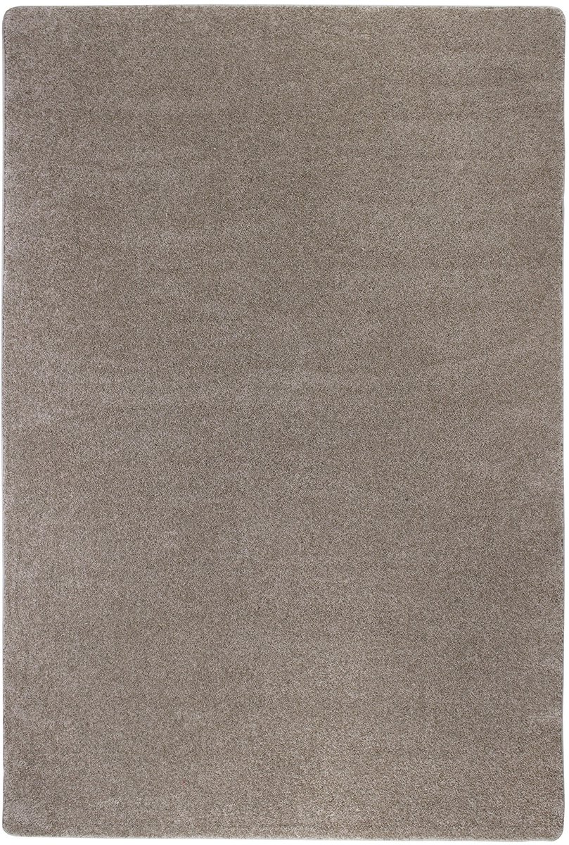 Omgoods - Shaggy Teppich Taupe 67x140 cm - Zacht en Duurzaam