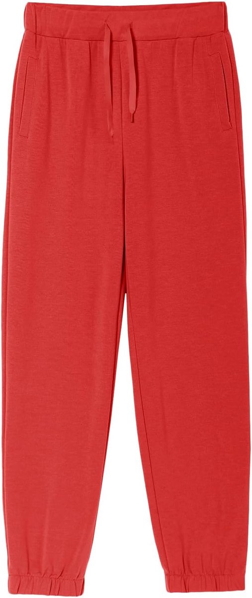 Trainingsbroek voor jongens, regular fit, lichte joggingbroek, effen