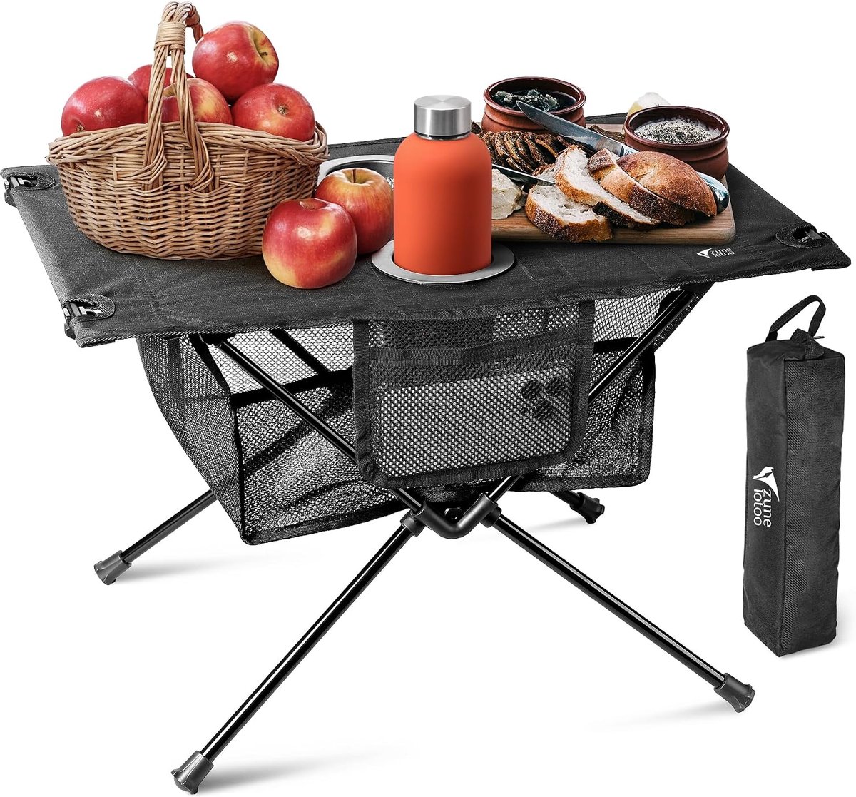 Camping tafel 60 x 40 cm - opvouwbaar en lichtgewicht - waterdicht en stevig - ideaal voor buitenactiviteiten - ShopVlot