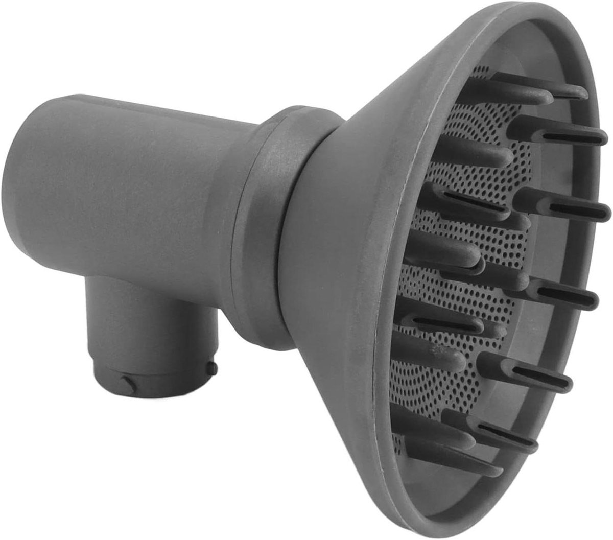 Haardroger Diffuser - Krullen Styler - Frizz-vrij Drogen - Speciaal Rooster Ontwerp - 1 Stuk - Zwart