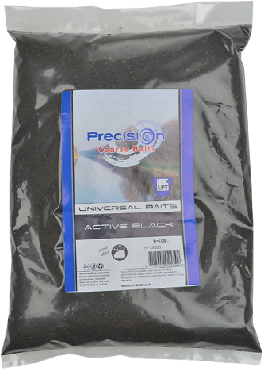 LFT wielco precision Universal Active baits 1kg black