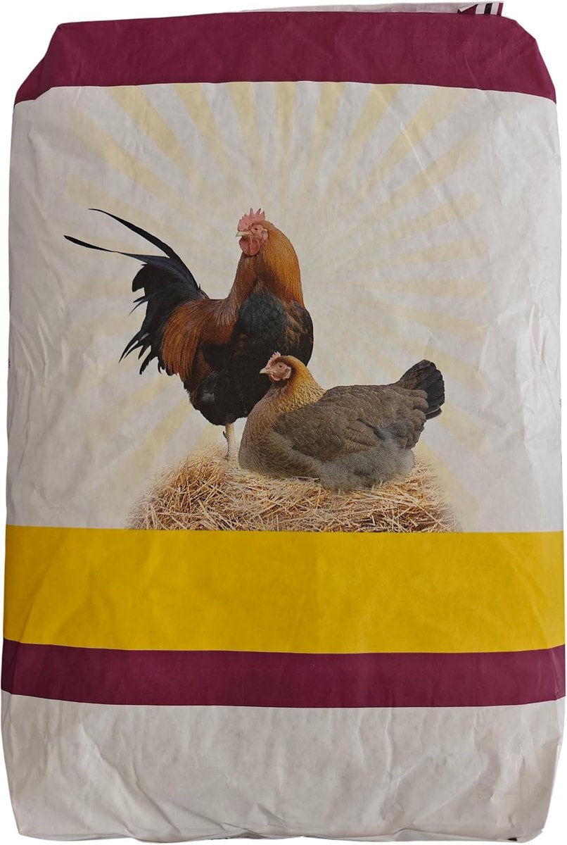 SnelShoppen - Legmeel - Kippenvoer - 20 kg - Compleet Voer voor Leggende Kippen - Ondersteunt Natuurlijke Legcyclus - Met Maïs en Alfalfa voor Donkerg