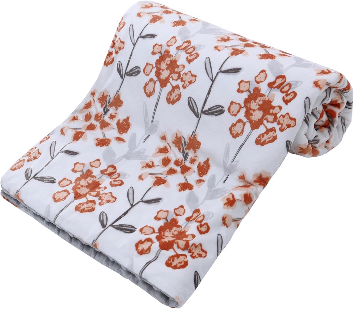SnelShoppen - Babydeken Super Zacht Gequilte Newborn Nursery Duvet met Gestippelde Achterkant voor Peuters Baby Meisjes Jongens Rood 75x100cm