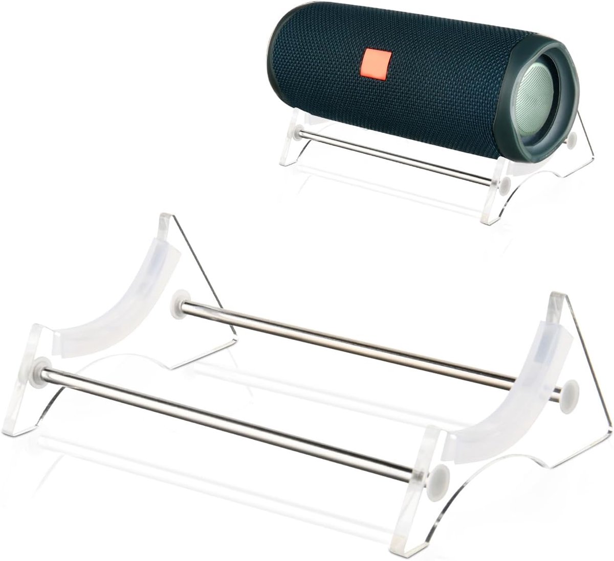 compatibel met JBL Flip 4/FLip 5/Flip 6 Speaker, Flip 6 Acryl Speaker Mount Tafelhouder voor JBL Flip 4/5/6 Speaker (Transparant)