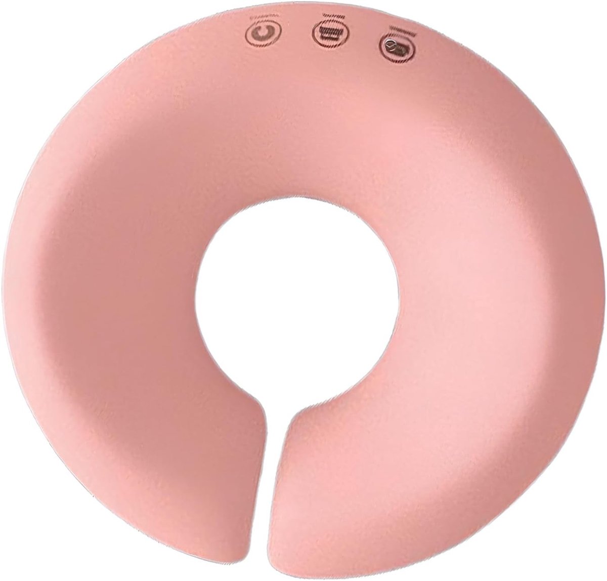 Kussen voor massagetafel, isokussen, massagekussen, U-vormig gezichtskussen, gezichtsuitrusting, massagetafel voor het gezin (roze)