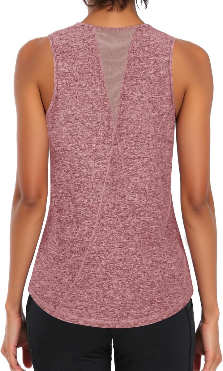 Gym Tank Tops voor Vrouwen UK Sport Gym Vest Mouwloos Shirt Workout Yoga Hardlopen