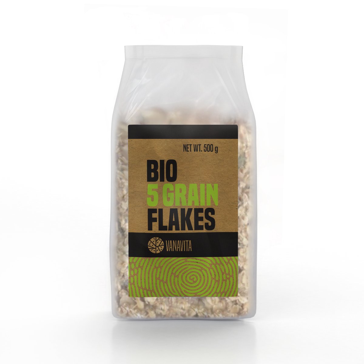 GymBeam BIO 5-Granen Vlokken VanaVita 500 g