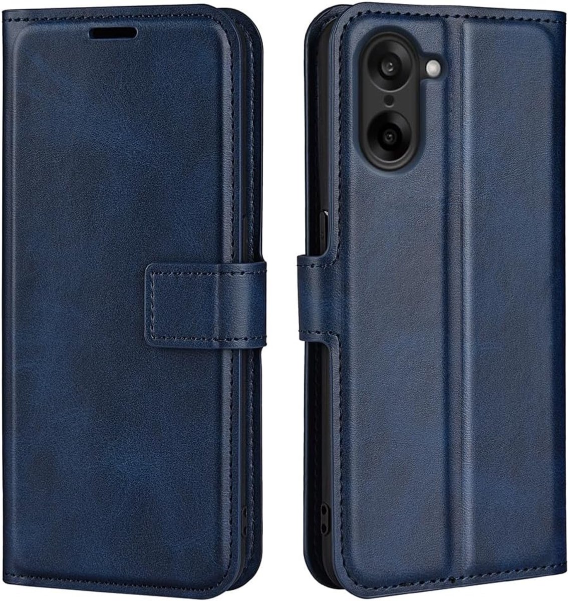 OnePlus Nord Ce5 Book Case Pu leer Siliconen Magnetisch Hoesje Met