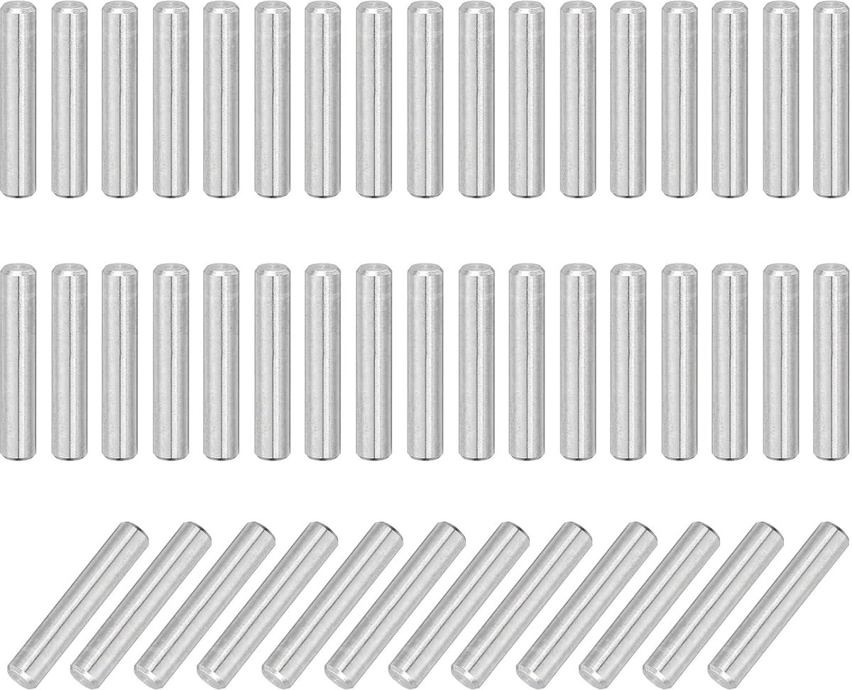 110 stuks plugpennen 3 mm x 16 mm planksteunpen 304 roestvrij staal