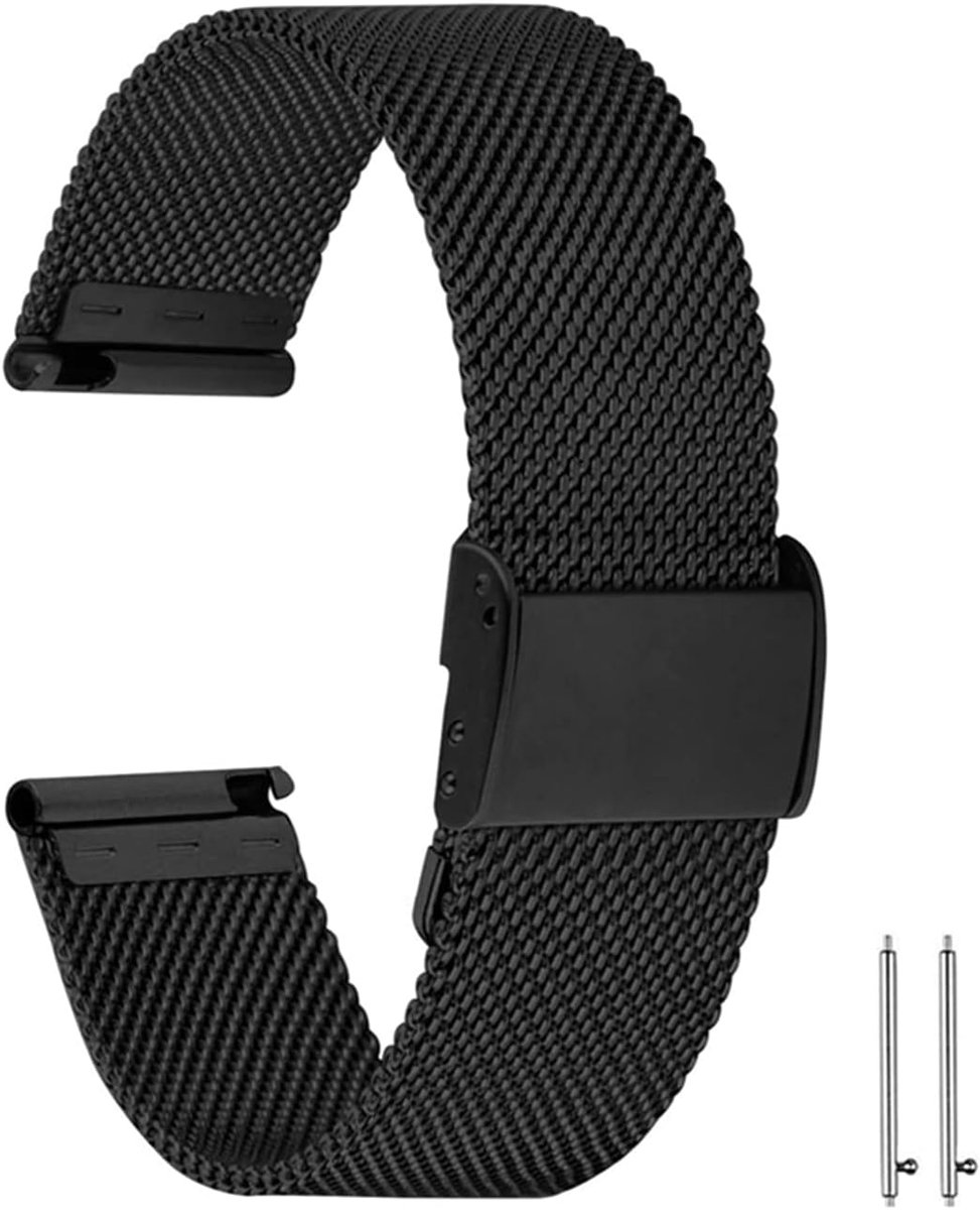 Universele reservearmband voor smartwatch - 18 mm, 20 mm, 22 mm