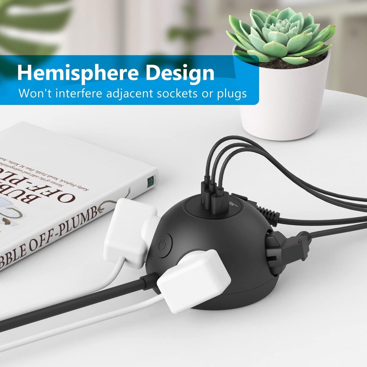 3680-W-16A-stekkerdoos-4-stopcontacten-3-snelle-USB-15m-verlengkabel-zwart-veiligheidssluiting