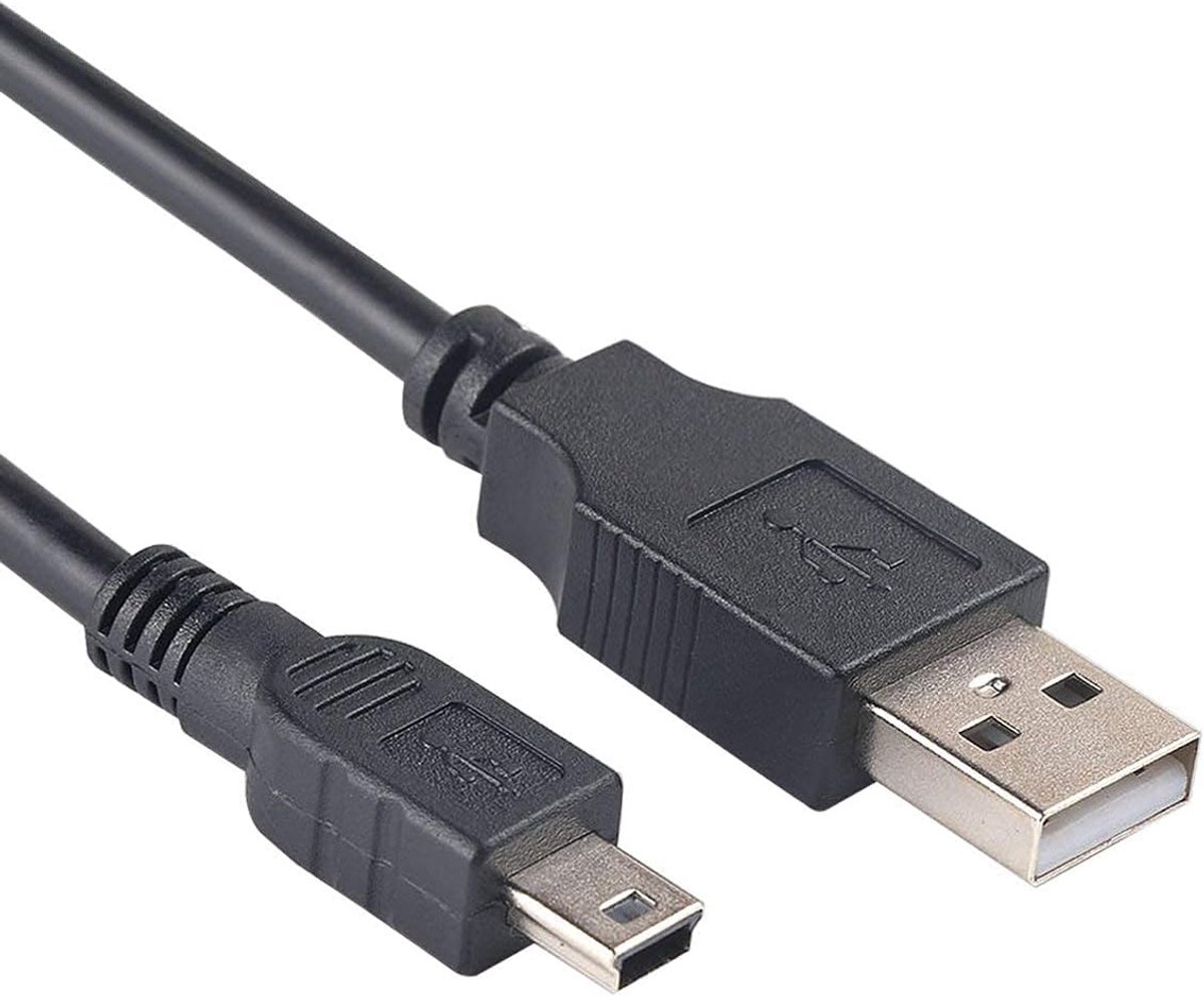 SnelShoppen - Oplaadkabel Mini USB voor TI-84 Plus, TI-89 Titanium en TI-Nspire CX II - 2.6 FT - Geschikt voor Texas Instruments Rekentoestellen