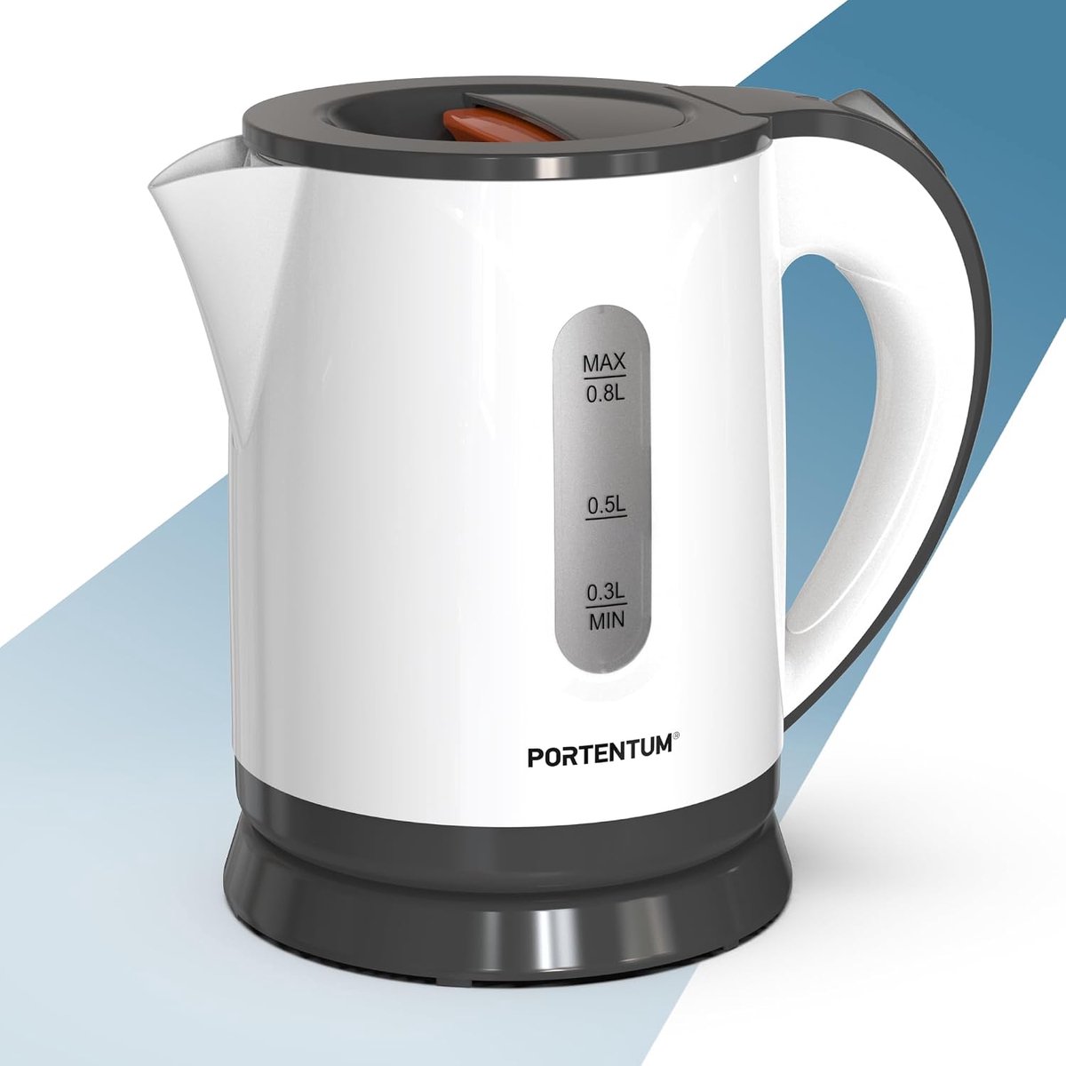 Waterkoker 0,8 L met 360° draaibare basis - Mini elektrisch model - BPA-vrij - Snelle bereiding - SnelShoppen