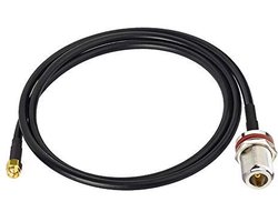 SMA Male naar N Female Low Loss KSR195 Coaxiale Adapter Kabel 3ft 1m Compatibel met 4G LTE Draadloze Router Gateway Cellular RTL SDR USB ADS-B Ontvanger