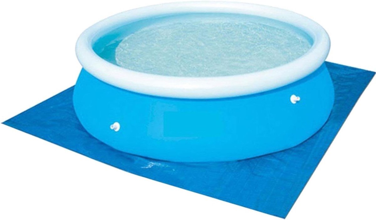 Rechthoekig Grondzeil – Zwembad Bodemmat – Zwembad Beschermen – Slijtvast en Waterdicht – 2.5 x 2.5 meter – Blauw Zilver Rechthoekig Grondzeil – Zwembad Bodemmat – Zwembad Beschermen – Slijtvast en Waterdicht – 2.5 x 2.5 meter – Blauw Zilver