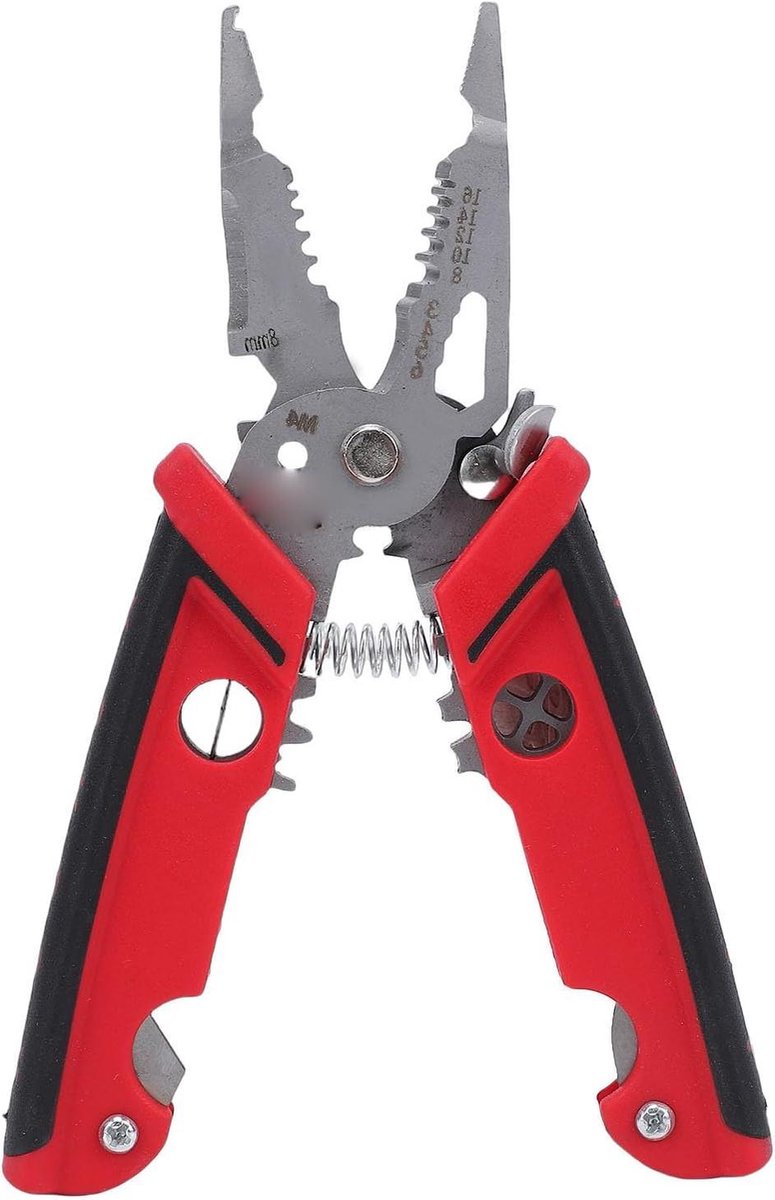 Draadstripper - Multitool - Efficiënt Draad Strippen - All-in-één Gereedschap - 18-in-1 - Grijs