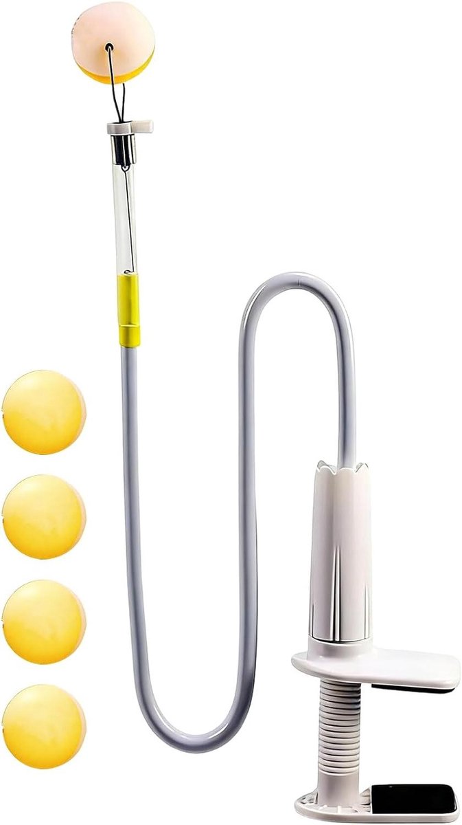 Tafeltennistrainingsapparaat - Ballenwerper Rebounder - Vaardigheden Verbeteren - Draagbaar Flexibel Ontwerp - 75 cm - Niet gespecificeerd