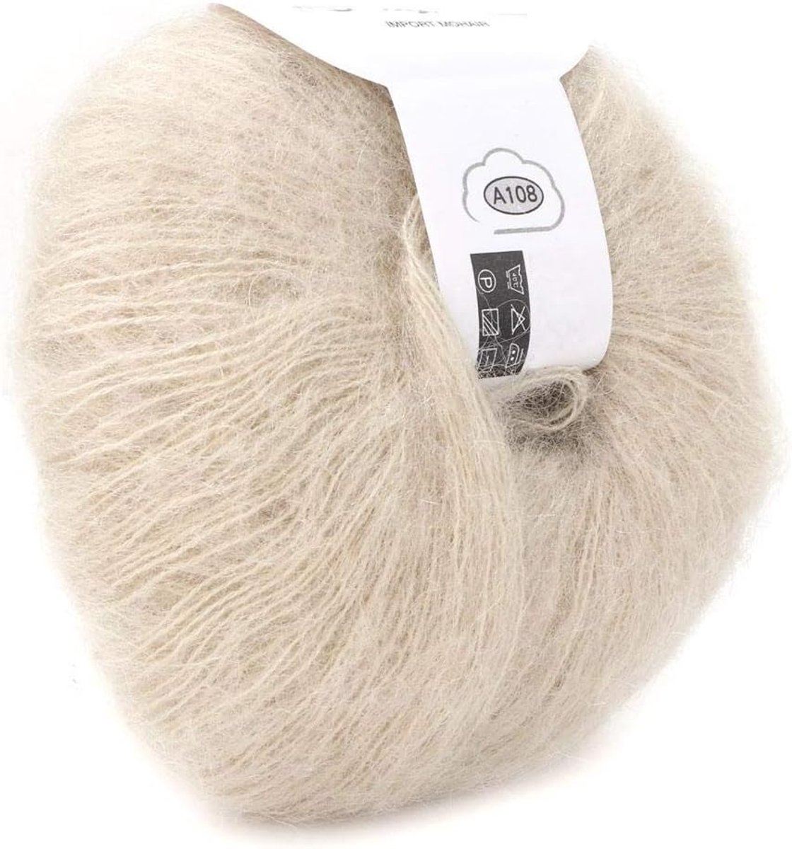 Fil De Laine Angora Tricoté Mohair Doux Populaire Pour Le Bricolage À