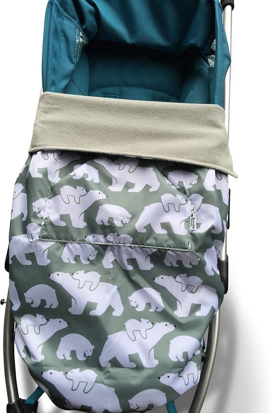 Waterdichte Voetenzak - Babyhoes - Warm en Droog - Universele Pasvorm - 89 x 58 cm - IJsbeer — afbeelding 5
