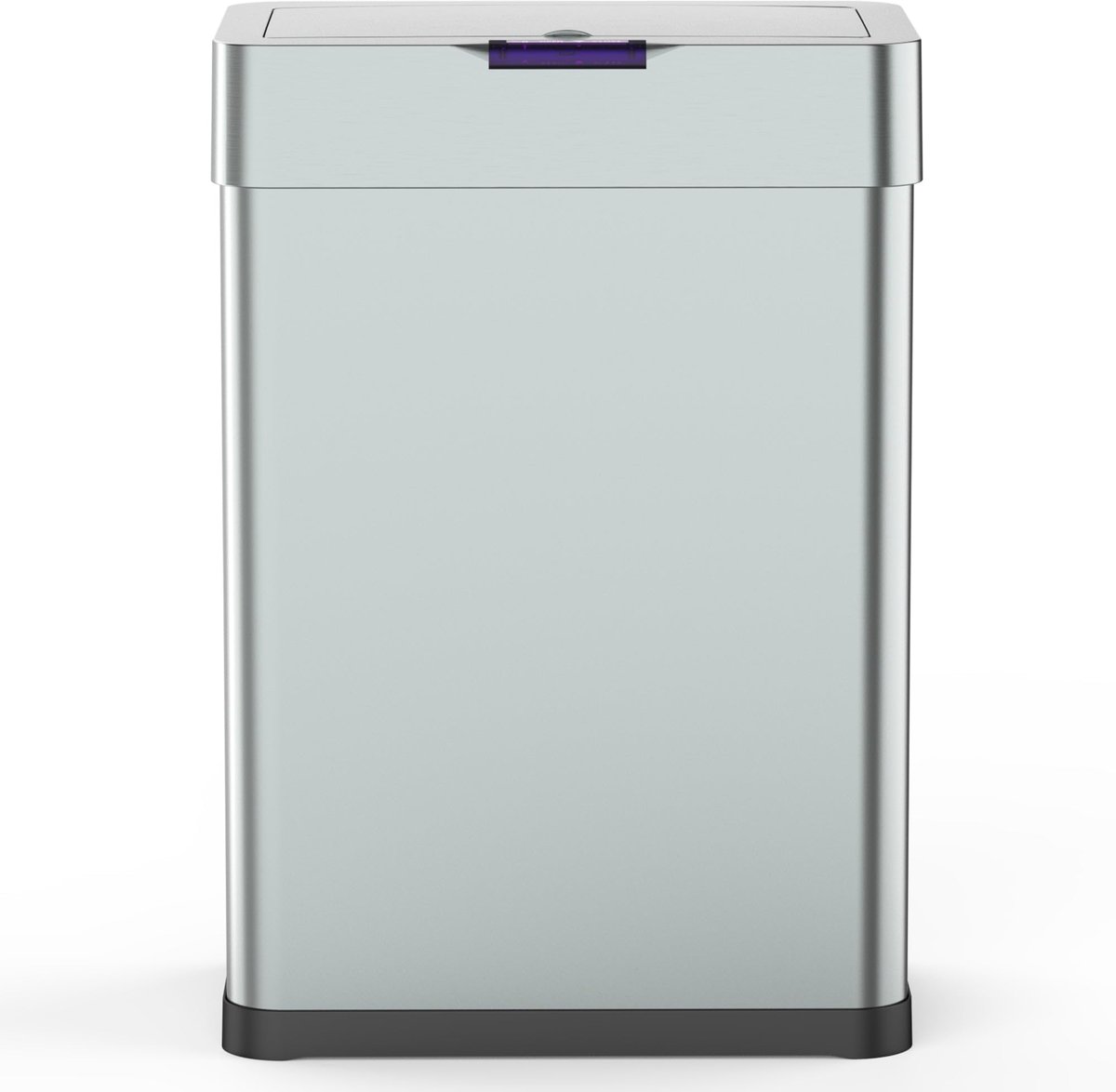 SnelShoppen - Automatische Pedaalemmer 60L Inox Roestvrijstaal met Sensor voor Keuken, Tuin en Feesten - Stijlvol en Hygiënisch